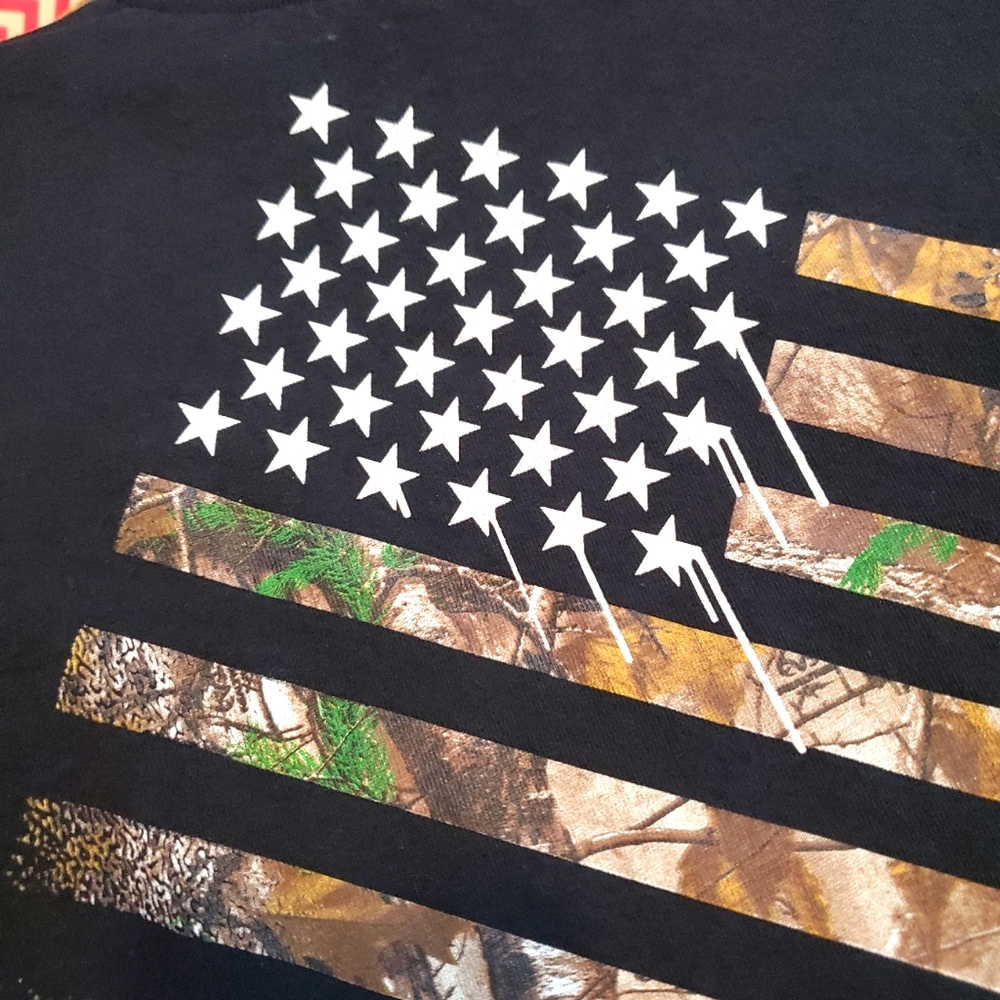 Mens long sleeve Metal Mulisha Tee, size M